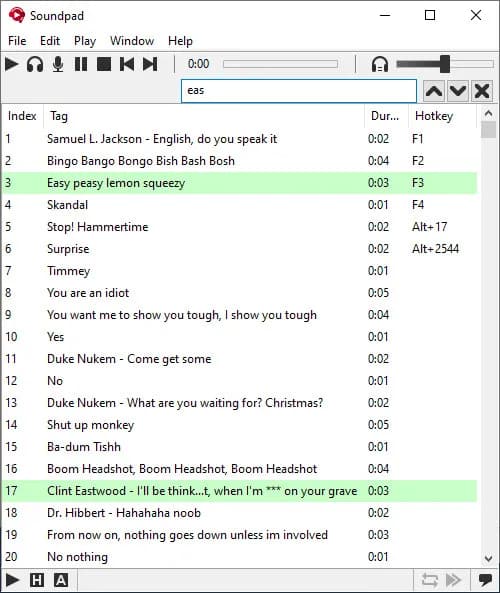 Soundpad screenshot screenshot 5