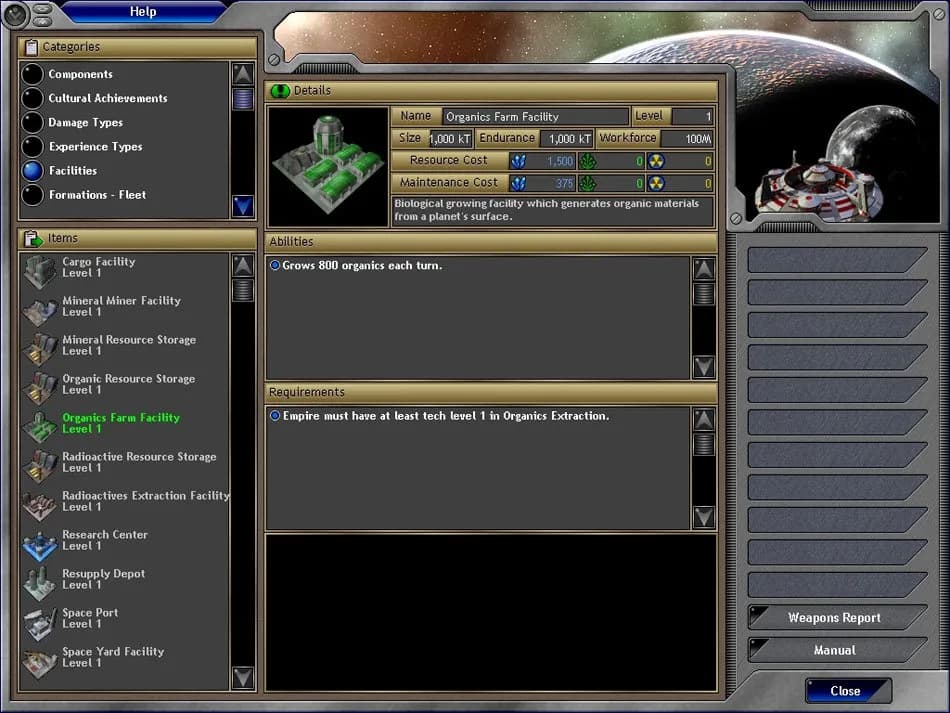 Space Empires V screenshot screenshot 1