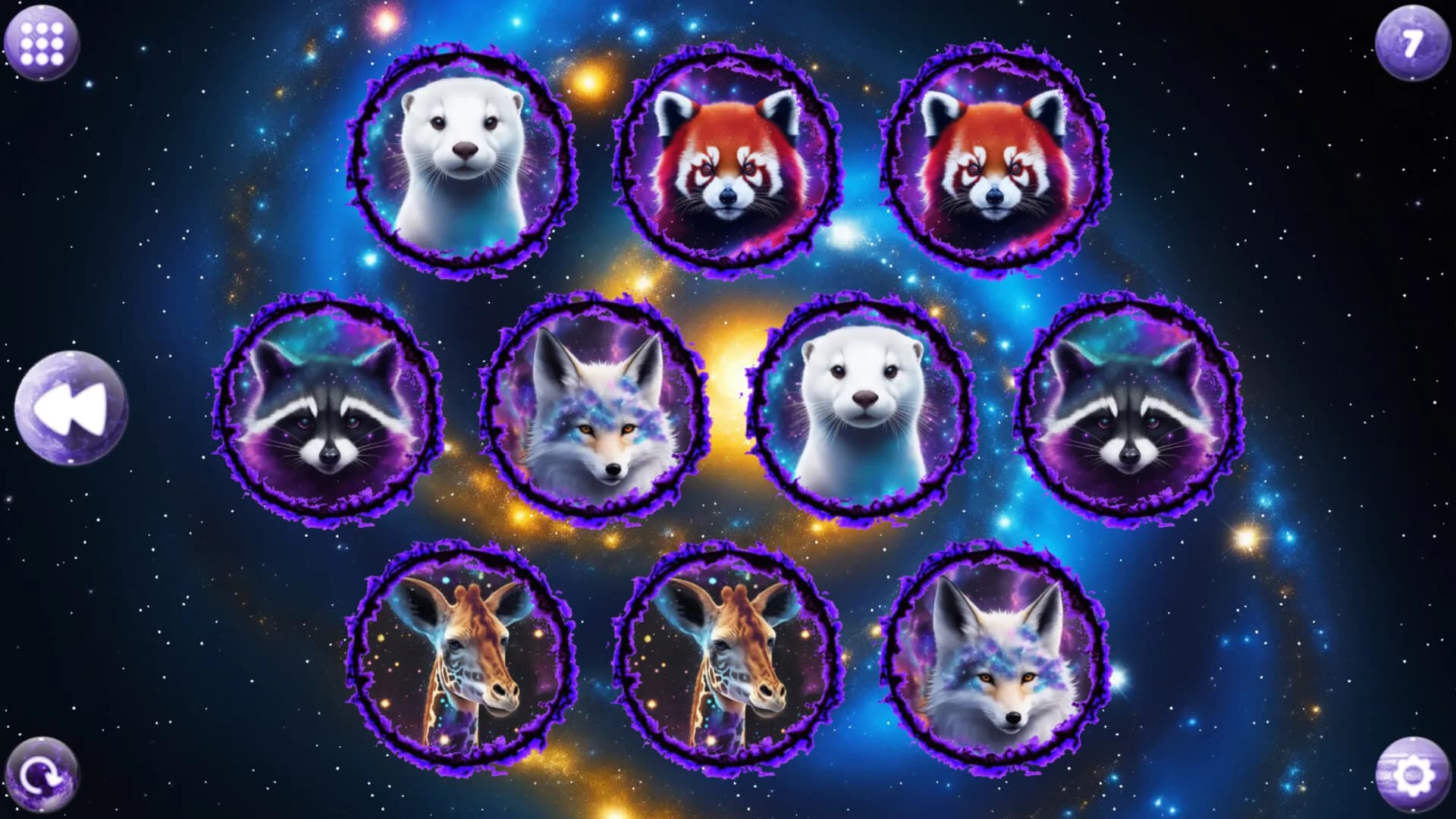 Space Memory: Animals screenshot screenshot 4