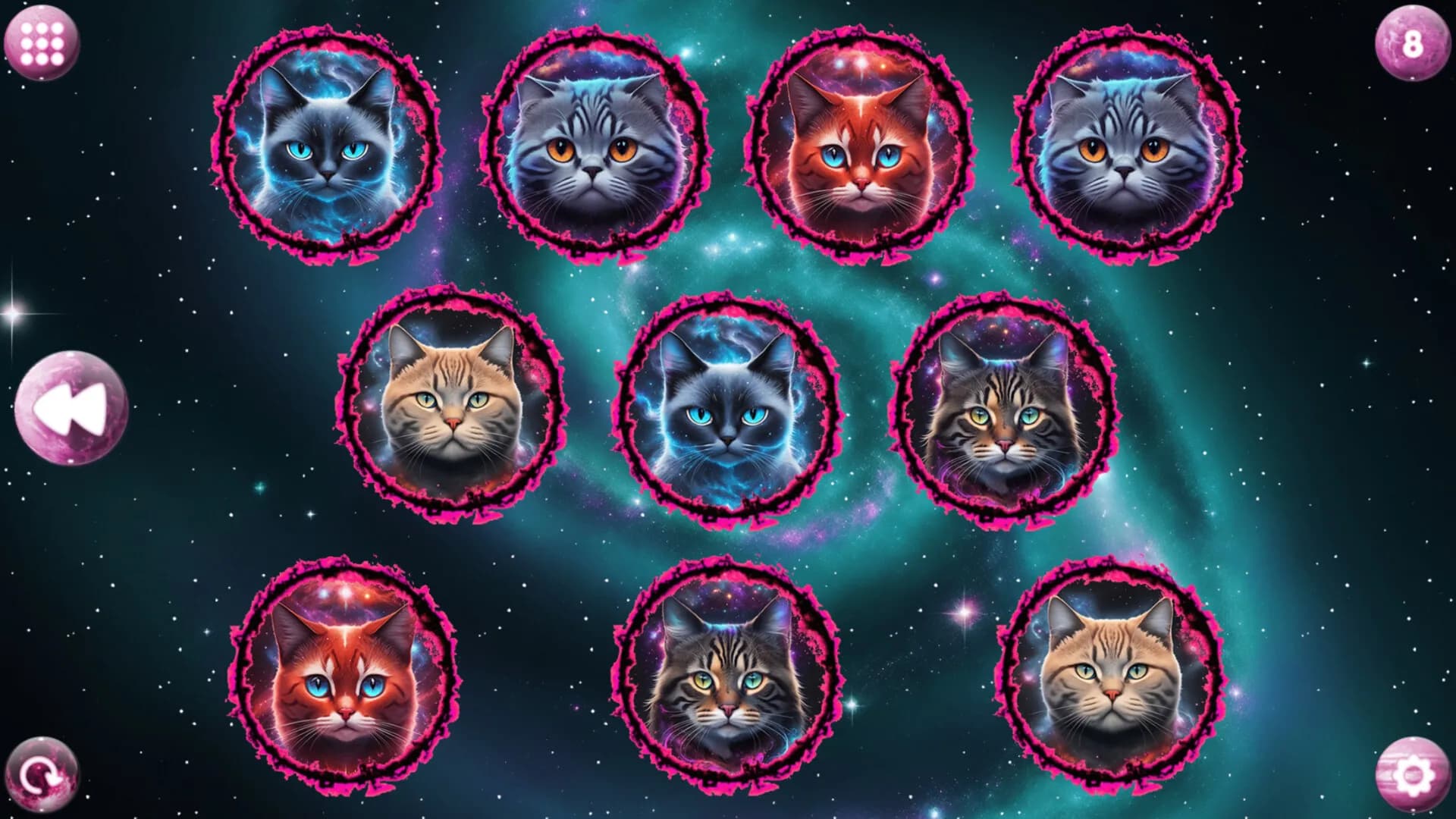 Space Memory: Cats screenshot screenshot 4