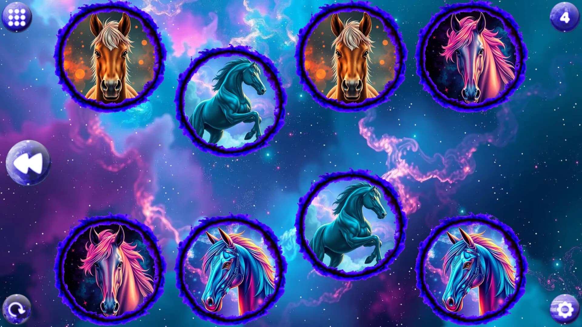 Space Memory: Horses screenshot screenshot 4