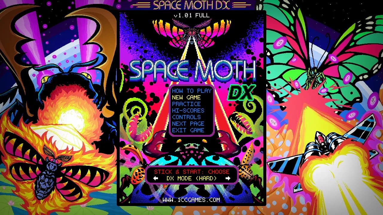 Space Moth DX screenshot screenshot 0