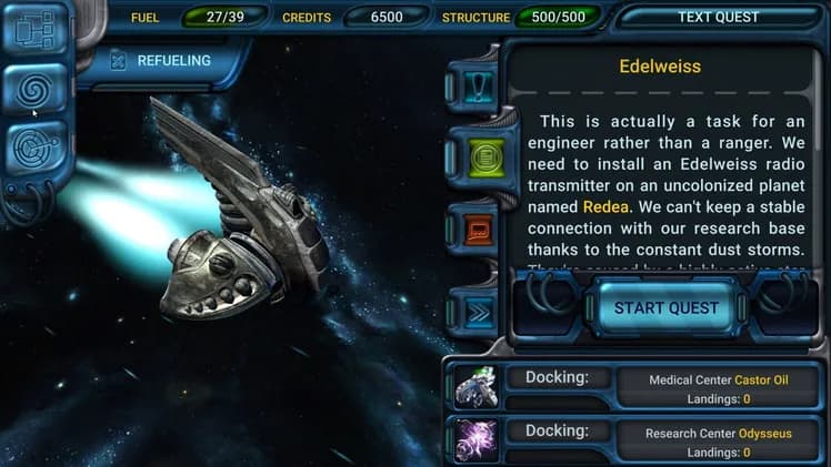 Space Rangers: Quest screenshot screenshot 0