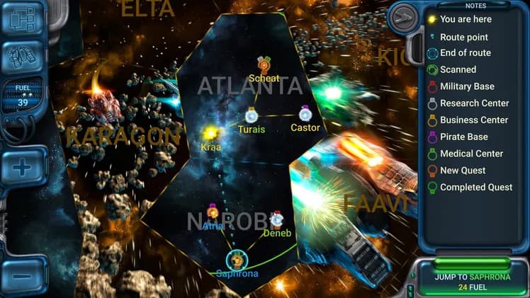 Space Rangers: Quest screenshot screenshot 3