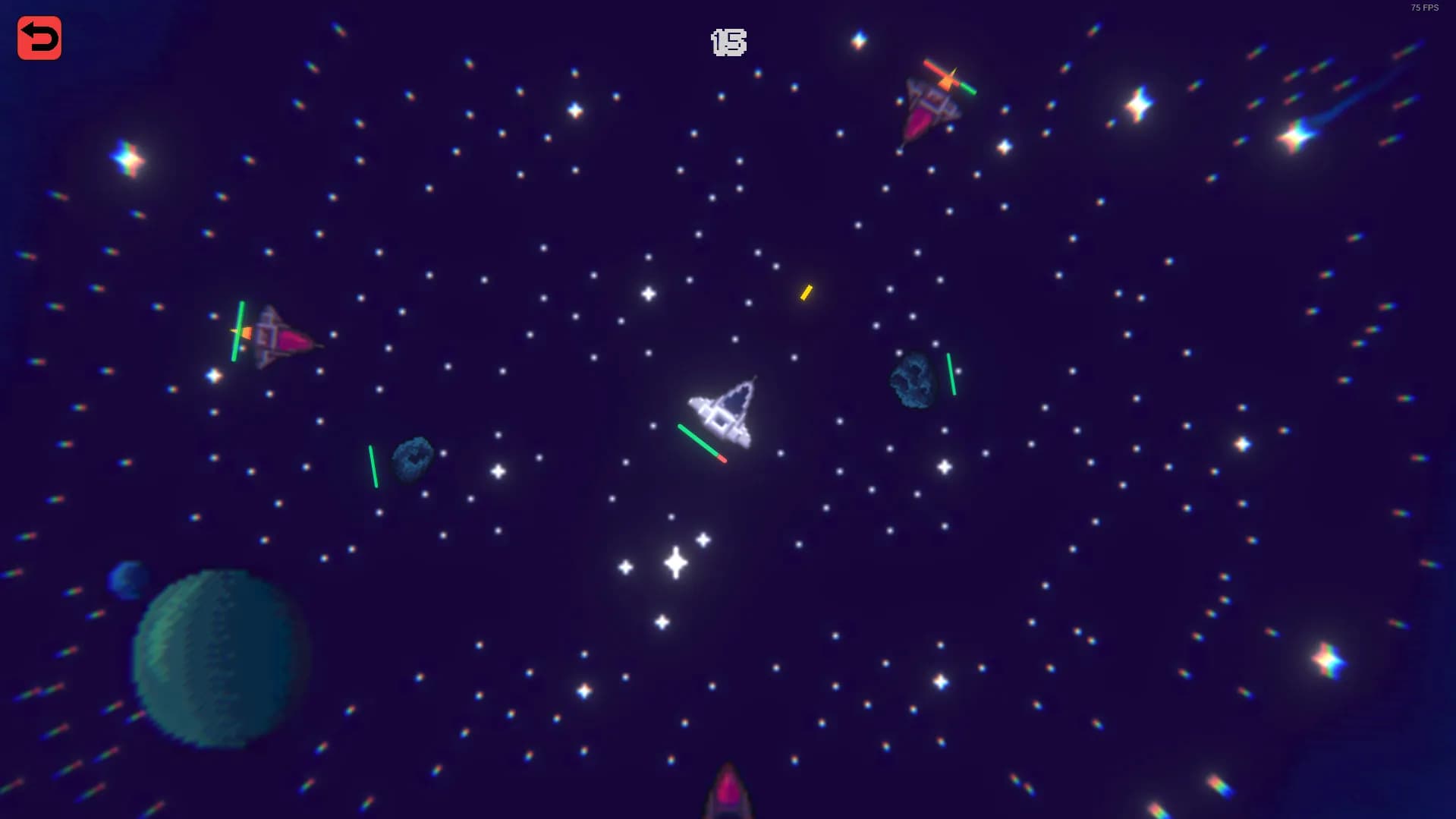 Space Ship Infinity screenshot screenshot 2