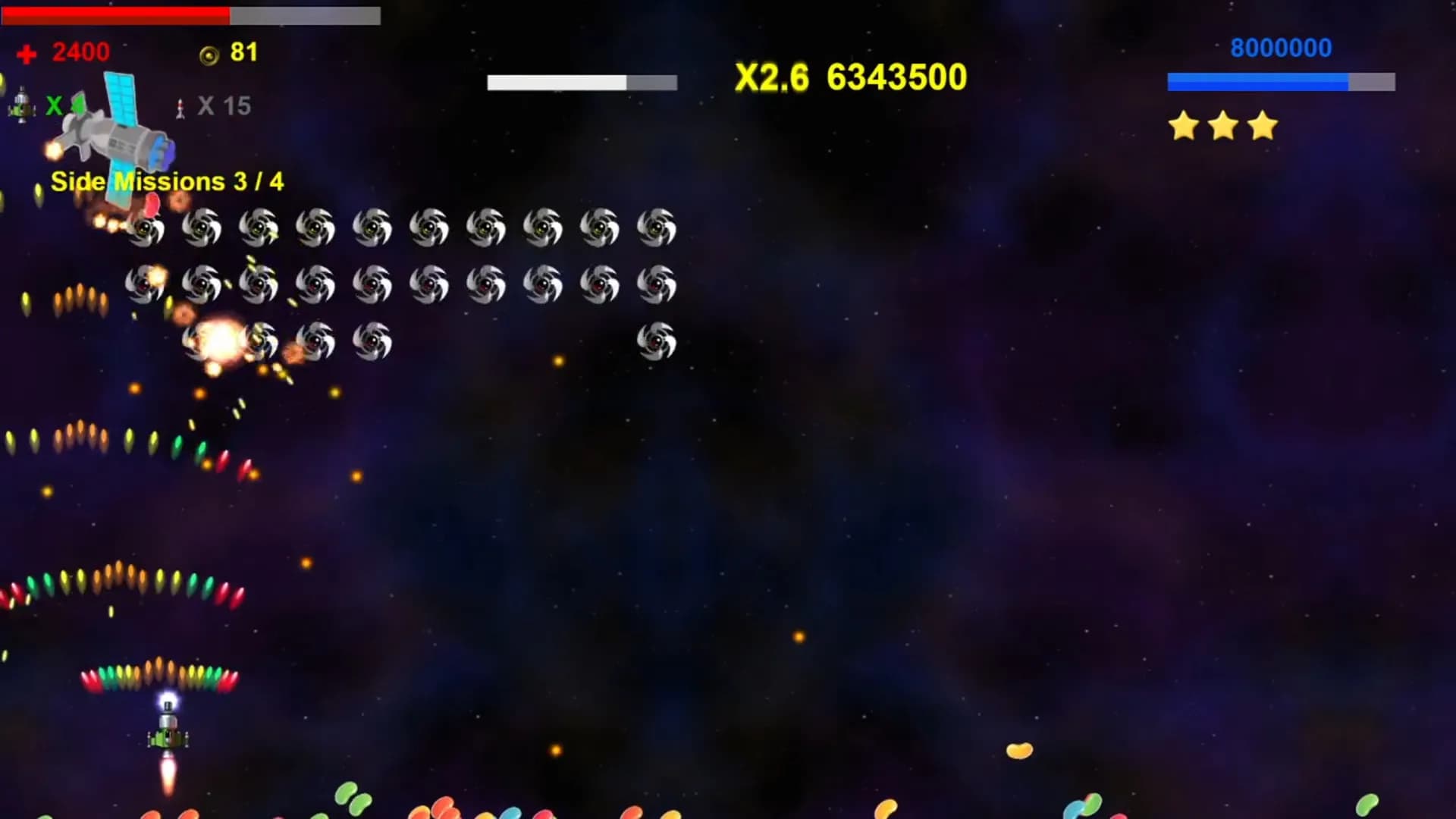 Spinner Invaders screenshot screenshot 1