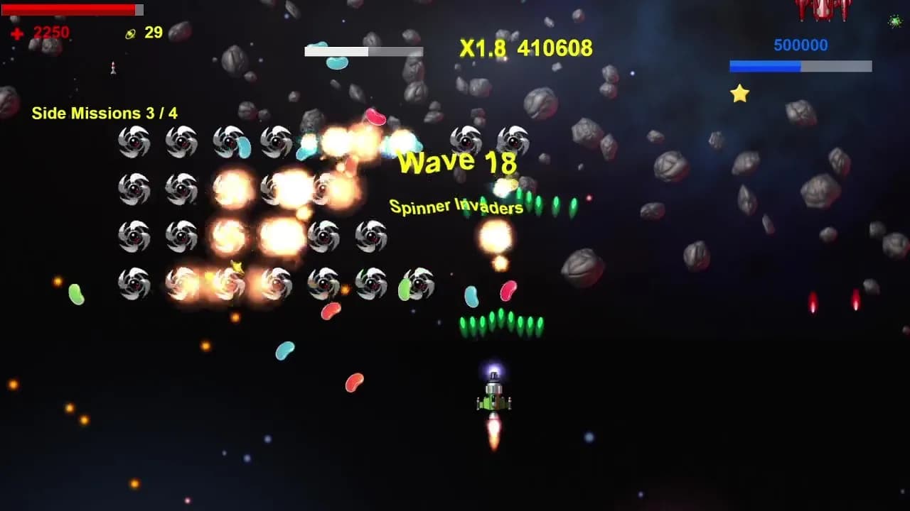 Spinner Invaders screenshot screenshot 8