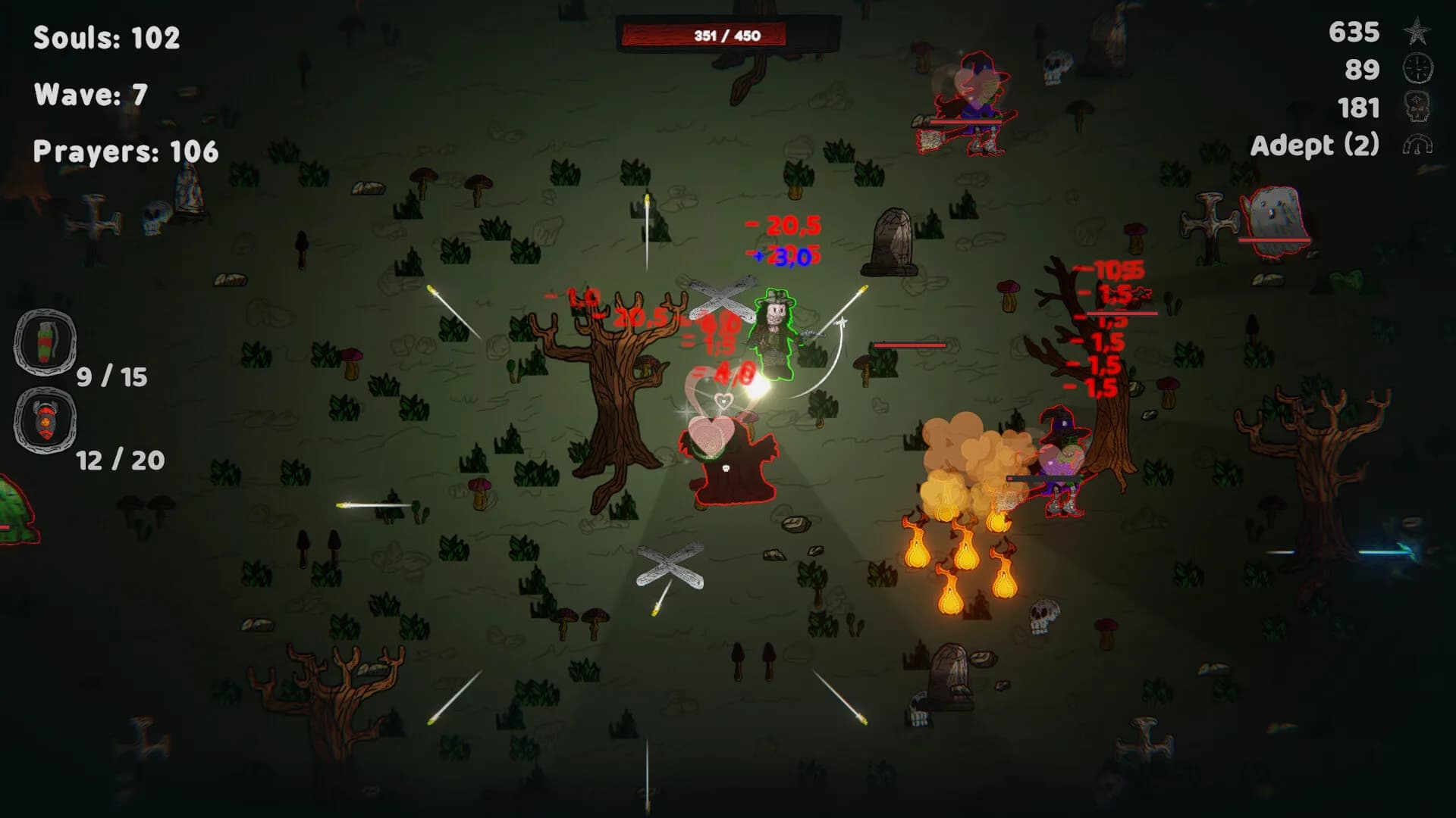 Spooky Survivors screenshot screenshot 2