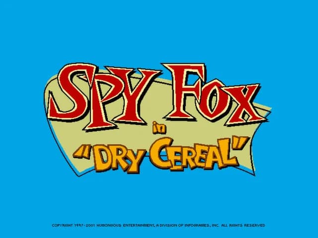 Spy Fox in "Dry Cereal" screenshot screenshot 0
