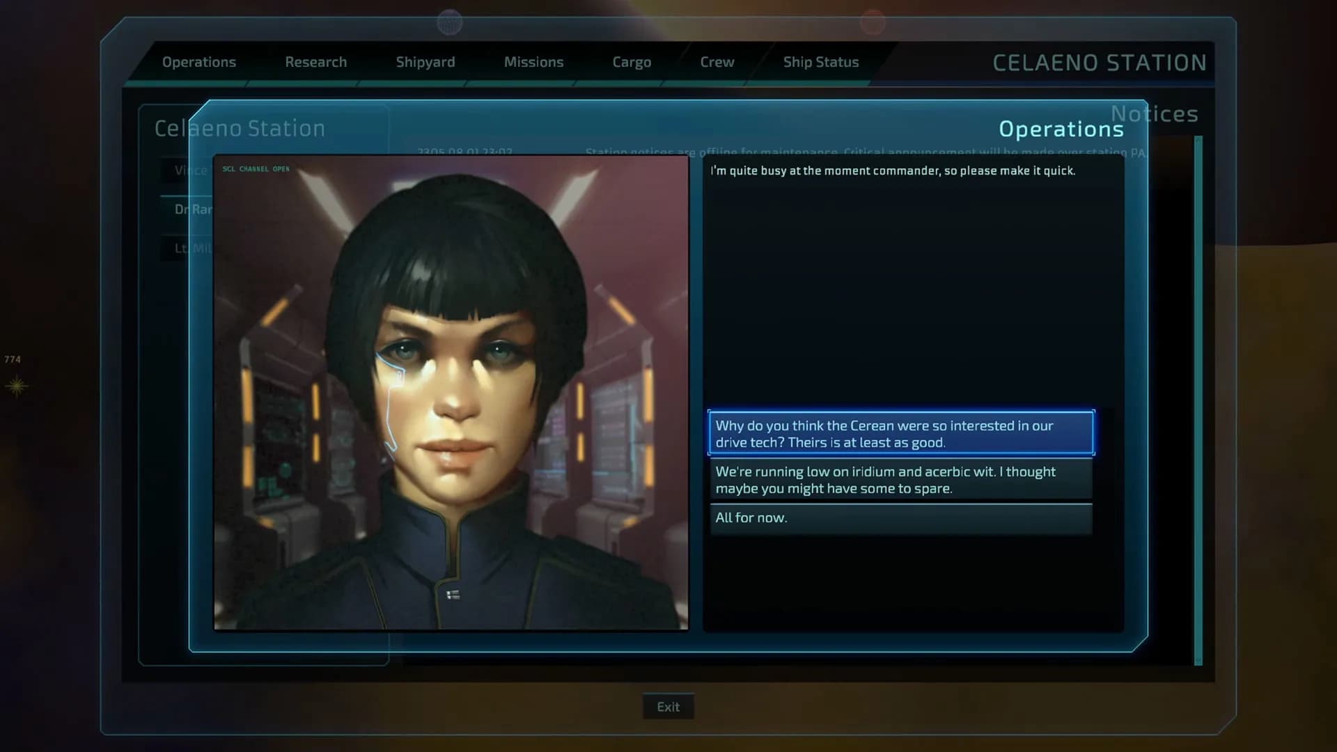 Starcom: Unknown Space screenshot screenshot 1