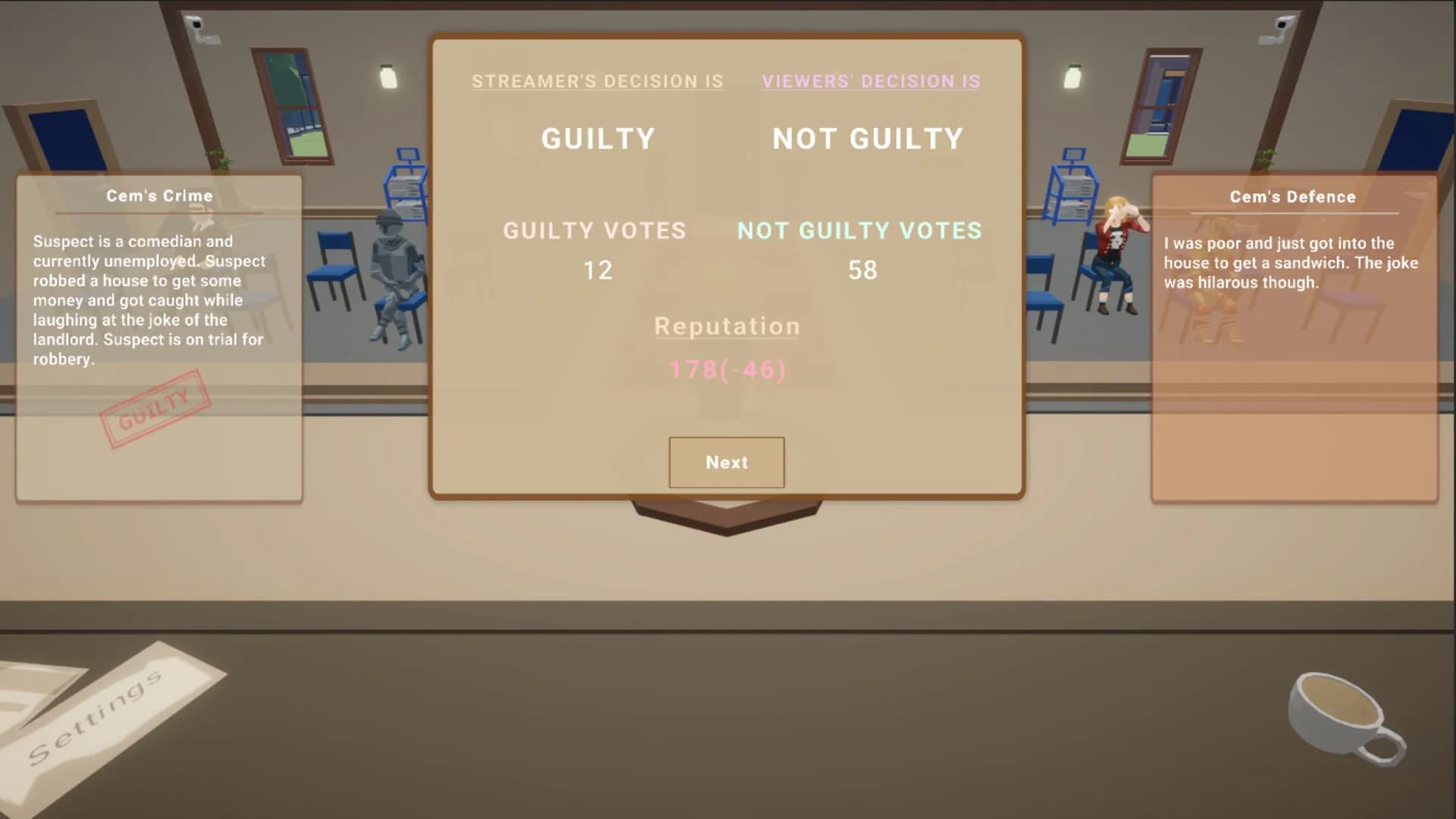 Streamer's Court screenshot screenshot 1