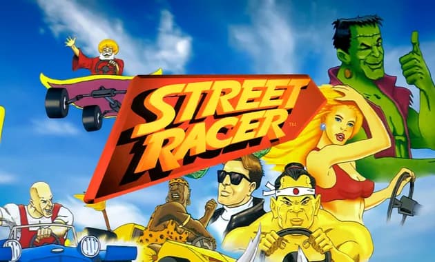 street racer vertical card thumbnail