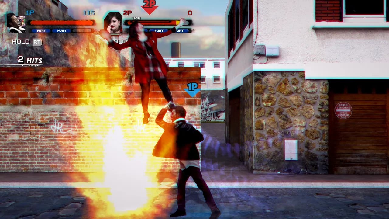Streets of Fury EX screenshot screenshot 0