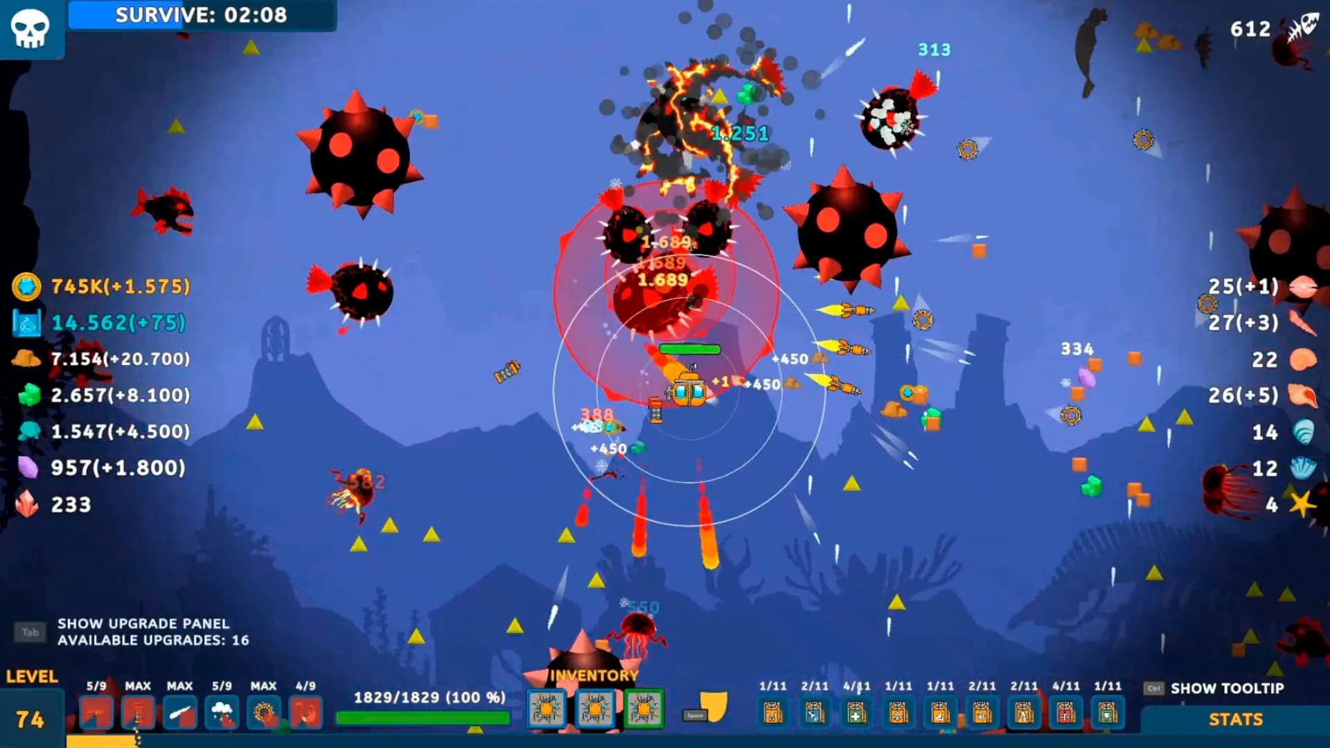 Submarine Survivor screenshot screenshot 0