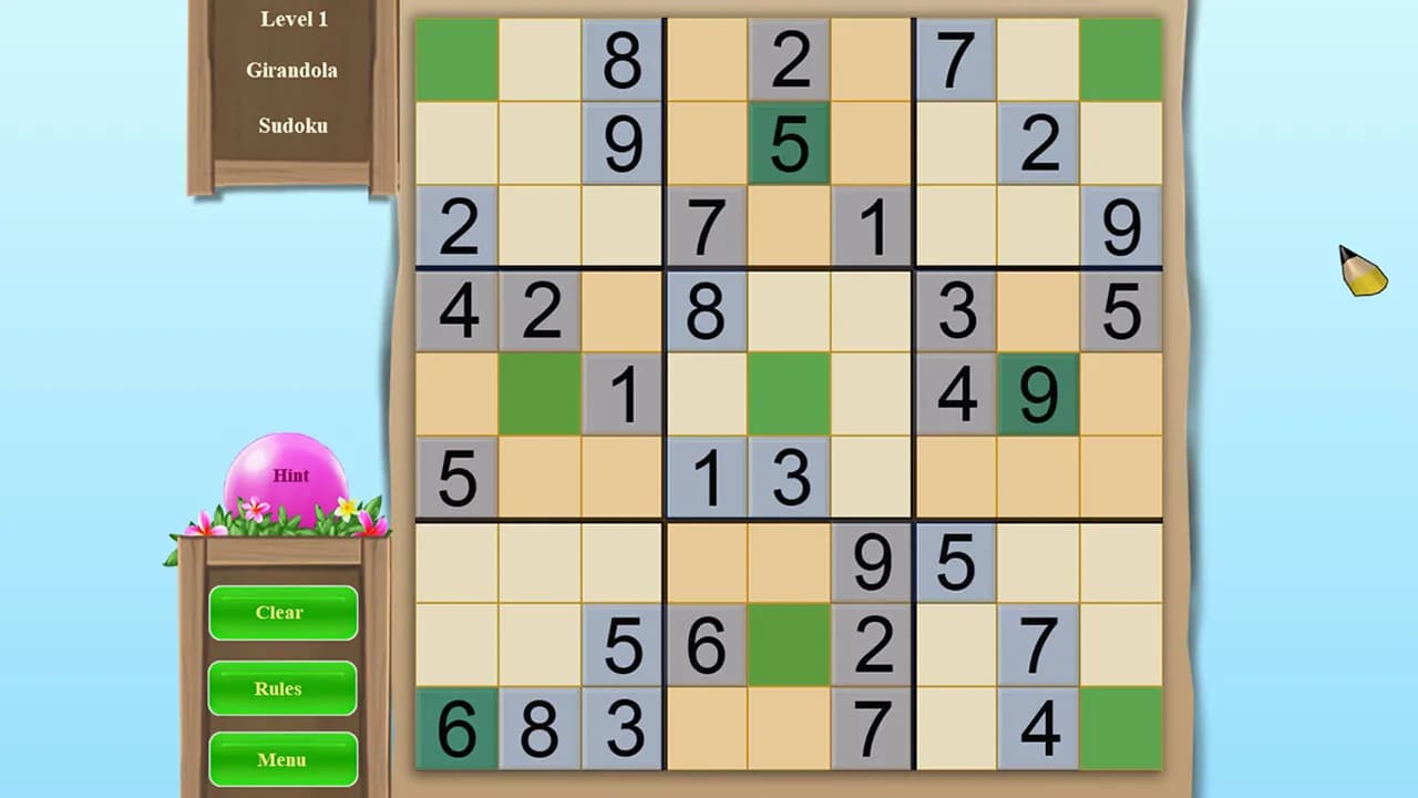 Sudoku Vacation 2 screenshot screenshot 0
