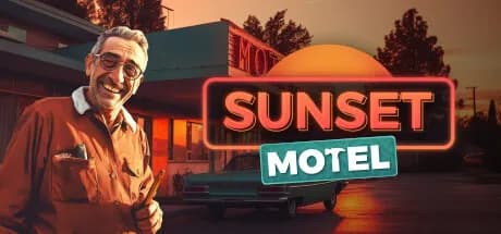 sunset motel vertical card thumbnail