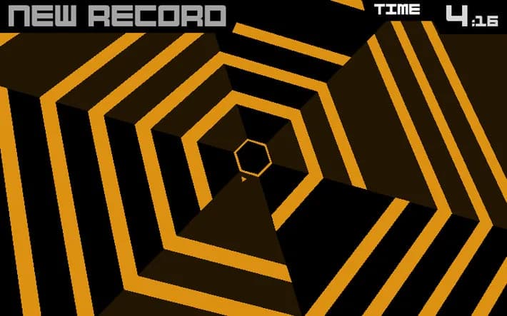Super Hexagon screenshot screenshot 2