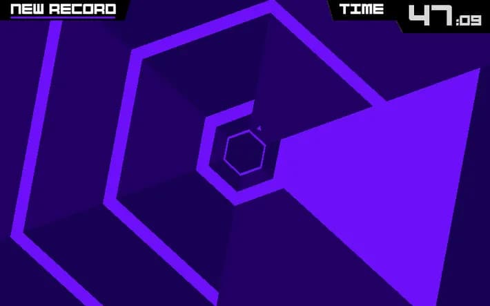 Super Hexagon screenshot screenshot 5