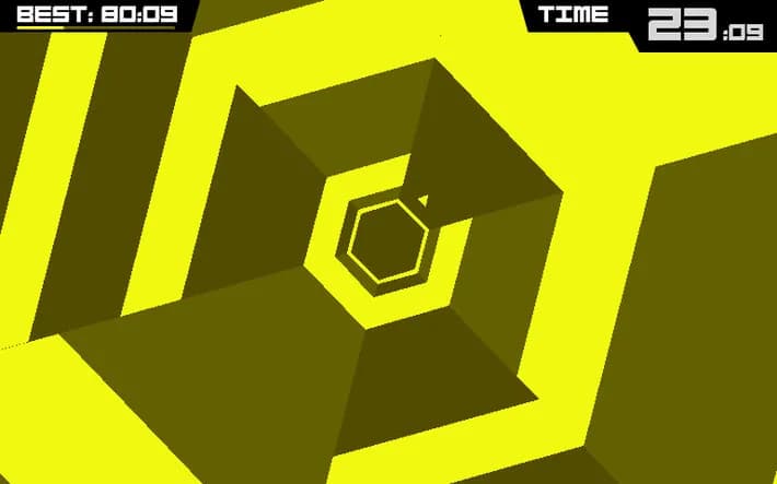 Super Hexagon screenshot screenshot 6