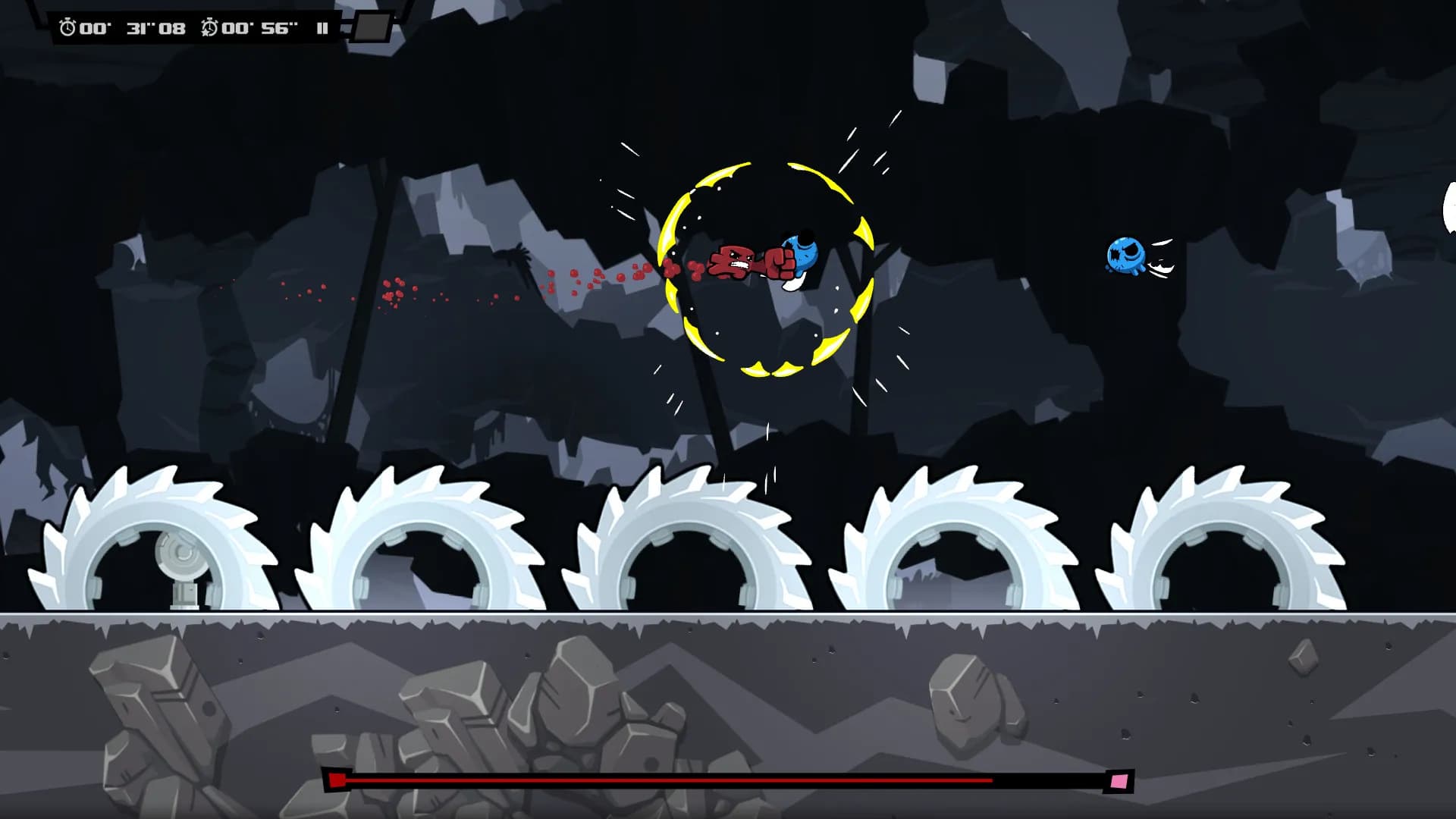 Super Meat Boy Forever screenshot screenshot 0