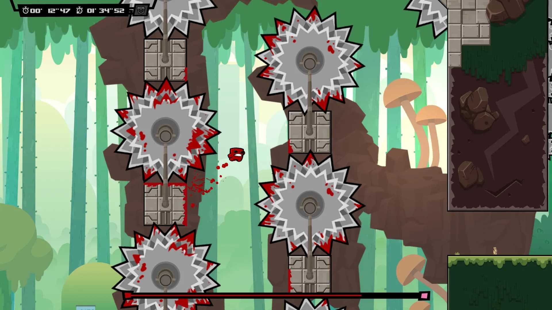 Super Meat Boy Forever screenshot screenshot 2