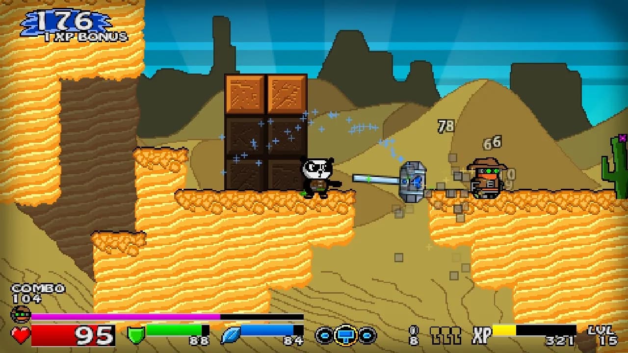 Super Panda Adventures screenshot screenshot 1