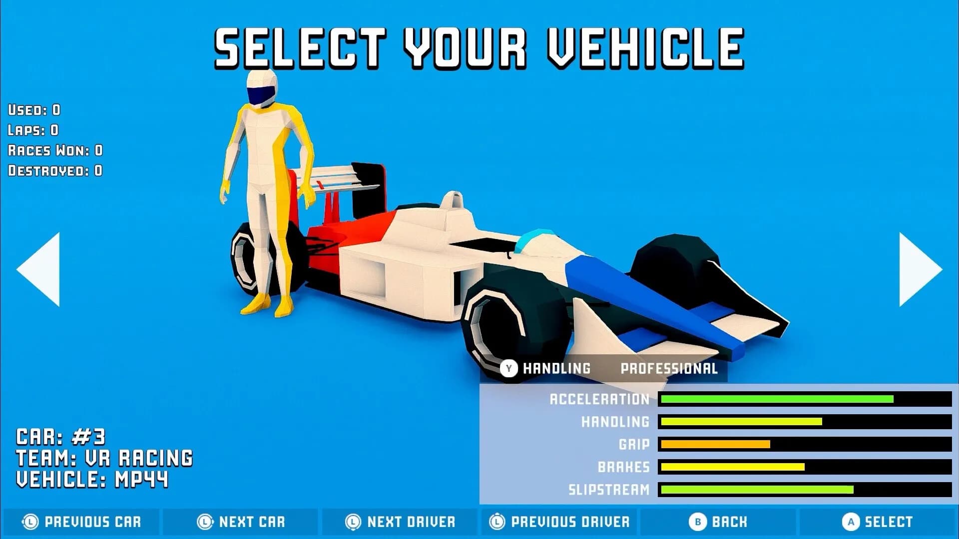 Super Retro GP screenshot screenshot 7