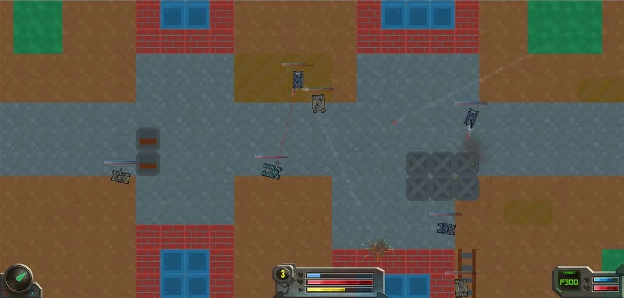 Super tanks RPG screenshot screenshot 1