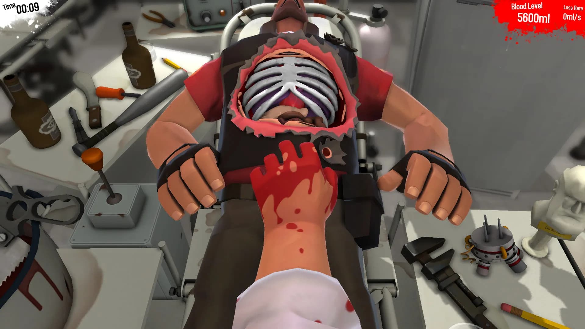 Surgeon Simulator screenshot screenshot 8