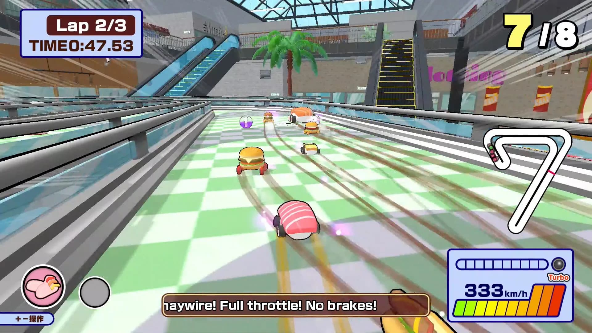 SUSHI vs BURGER Race screenshot screenshot 0