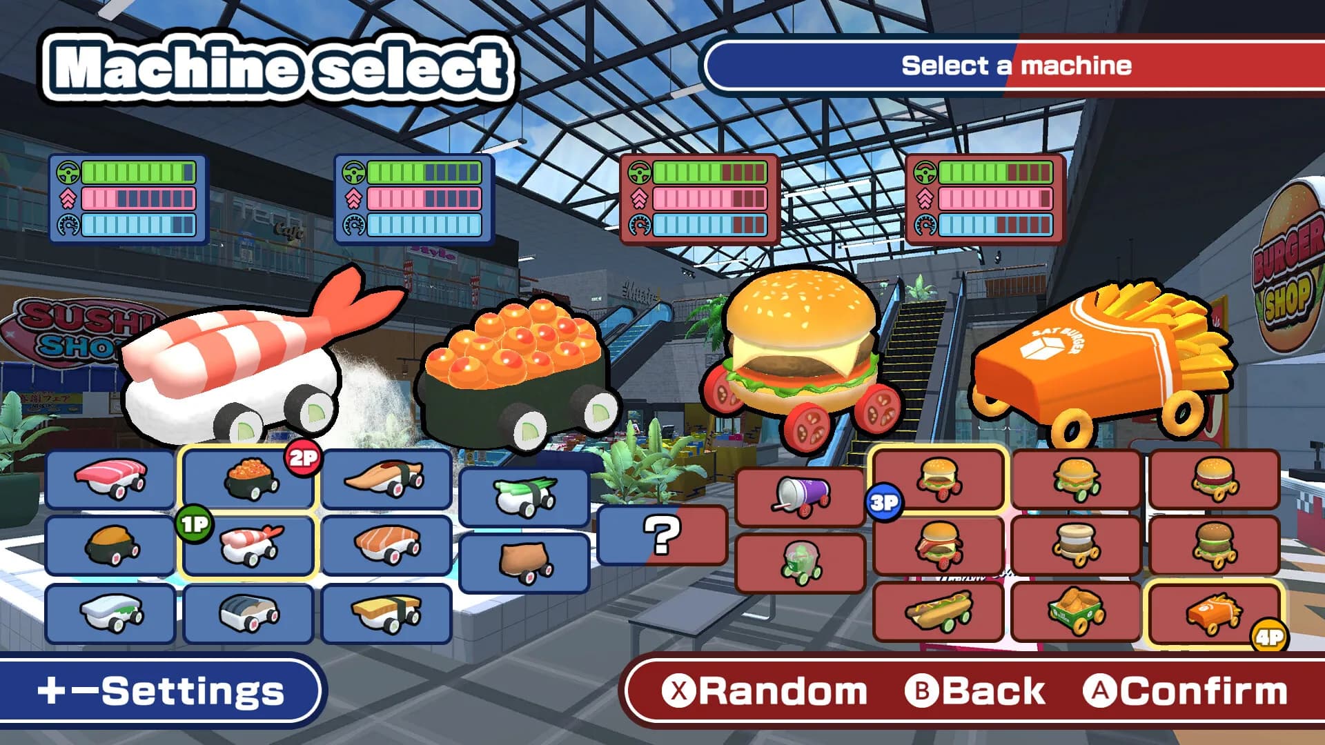 SUSHI vs BURGER Race screenshot screenshot 1