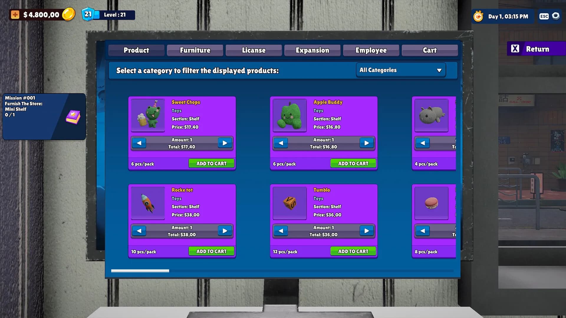 Sweet Toys Simulator screenshot screenshot 4
