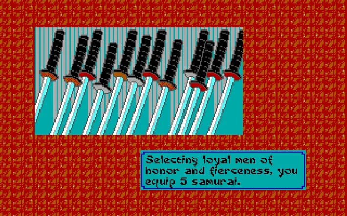 Sword of the Samurai screenshot screenshot 4