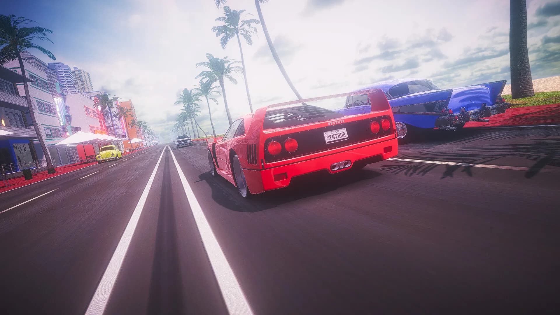 Synthwave Driver screenshot screenshot 10
