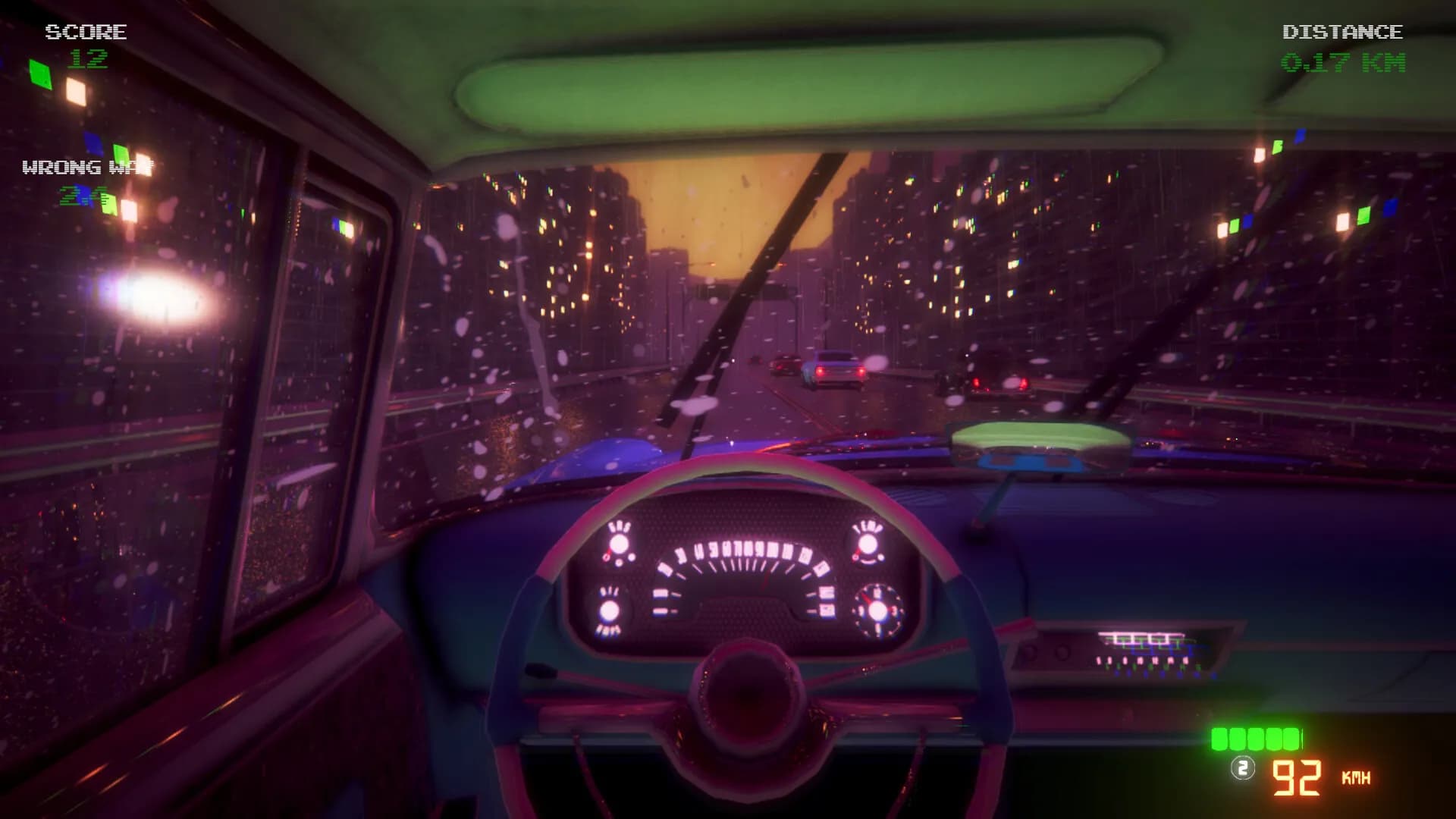 Synthwave Driver screenshot screenshot 11