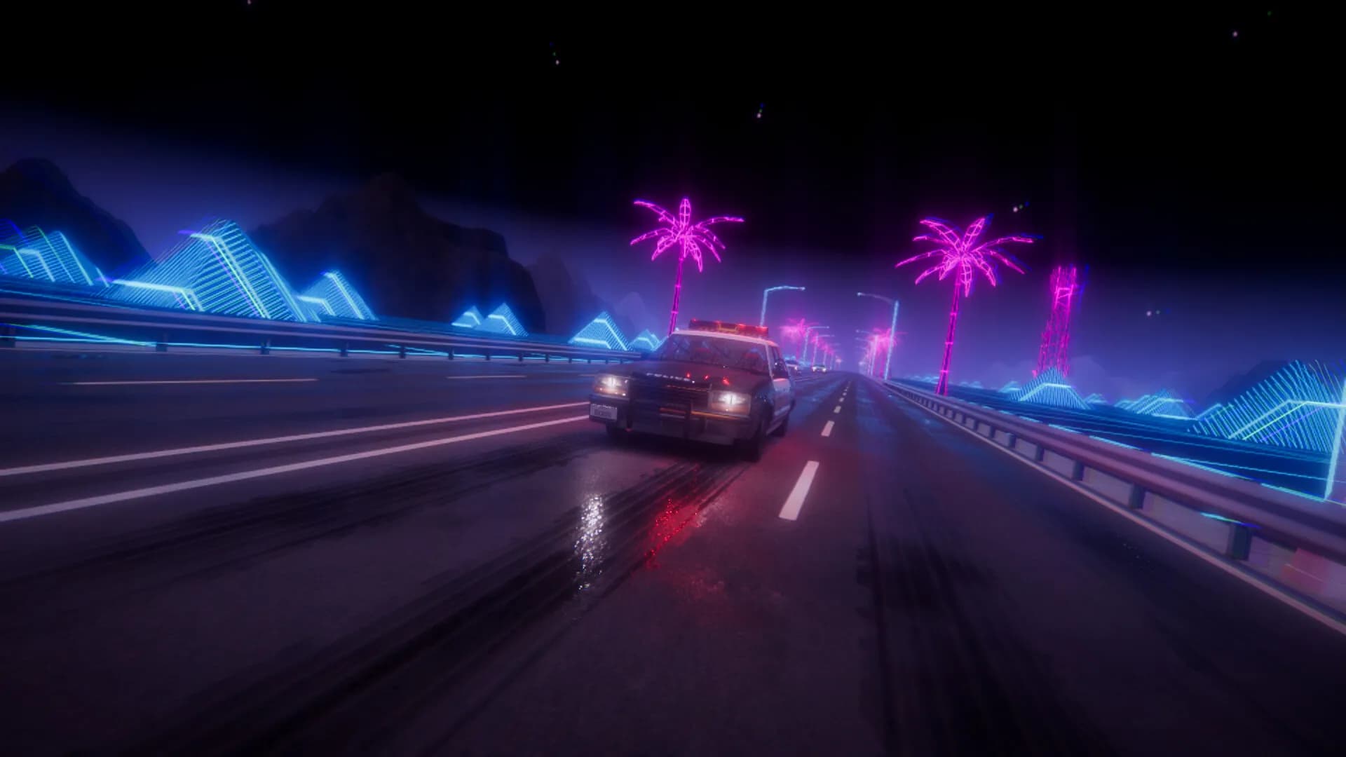Synthwave Driver screenshot screenshot 5
