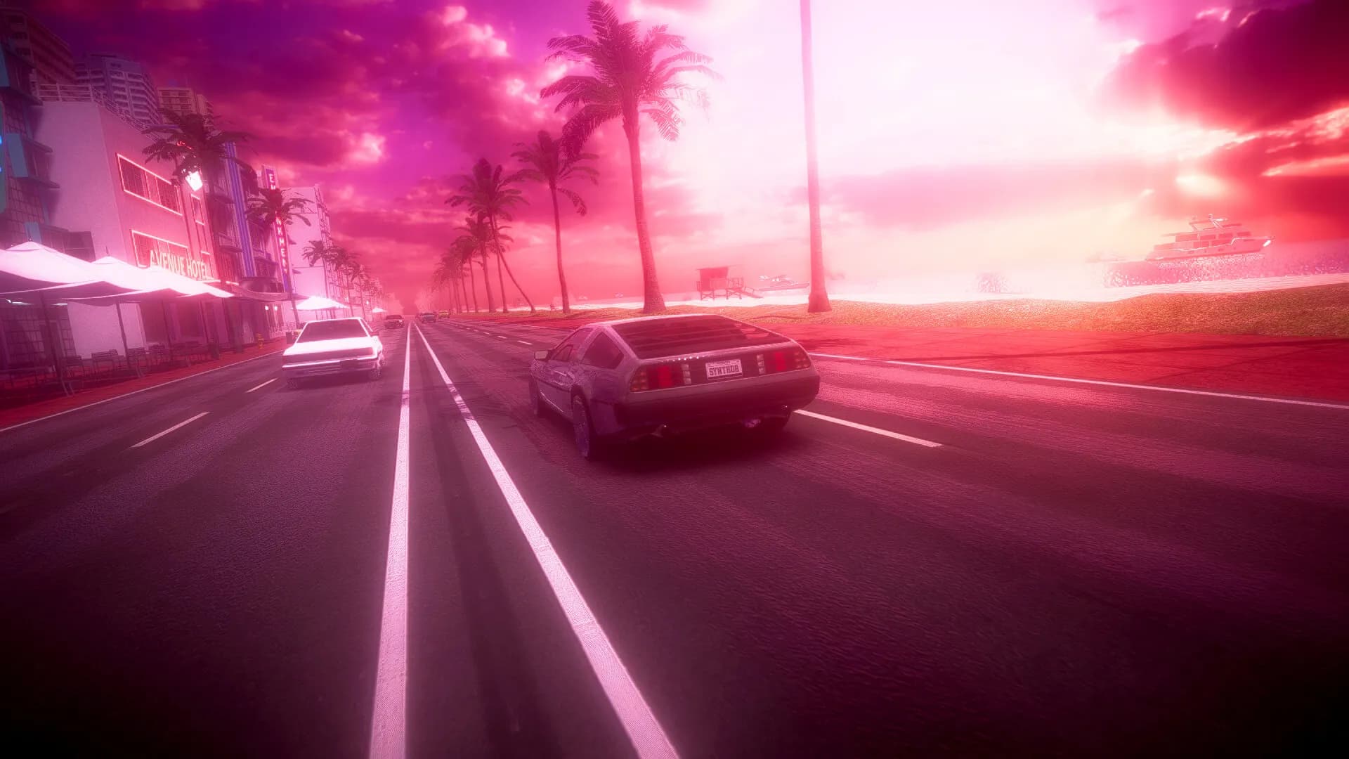 Synthwave Driver screenshot screenshot 6