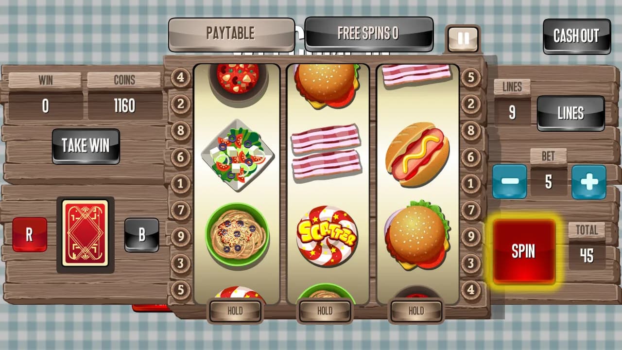 Tasty Slot Machine screenshot screenshot 1