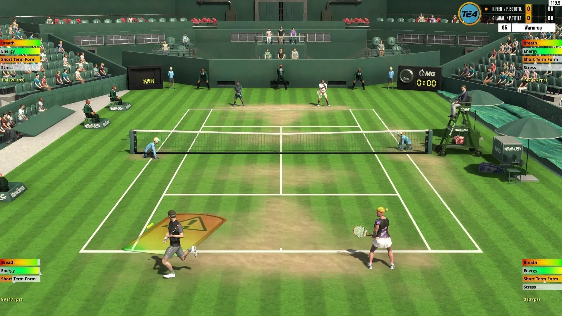 Tennis Elbow 4 screenshot screenshot 1