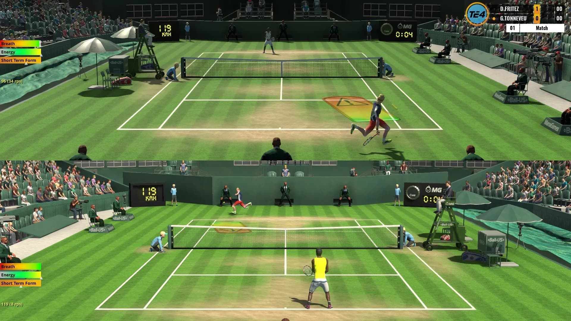 Tennis Elbow 4 screenshot screenshot 7