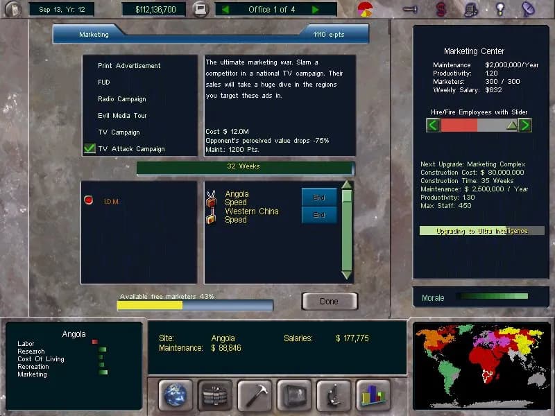 The Corporate Machine screenshot screenshot 1