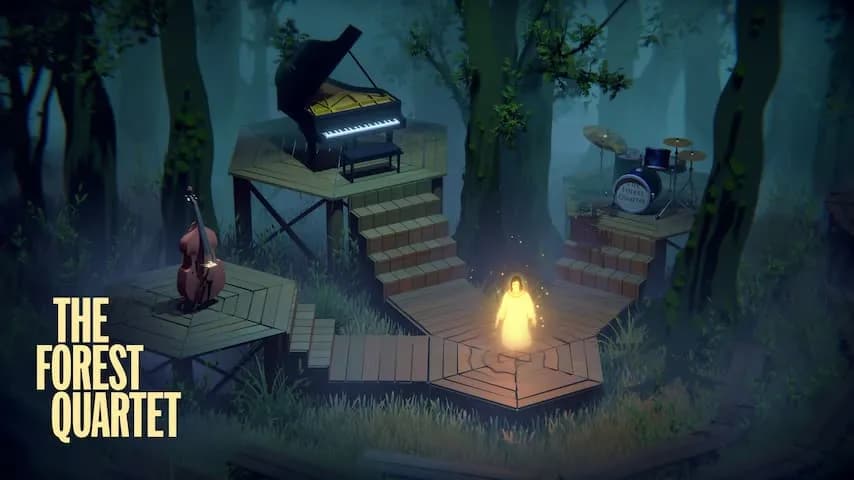 the forest quartet vertical card thumbnail