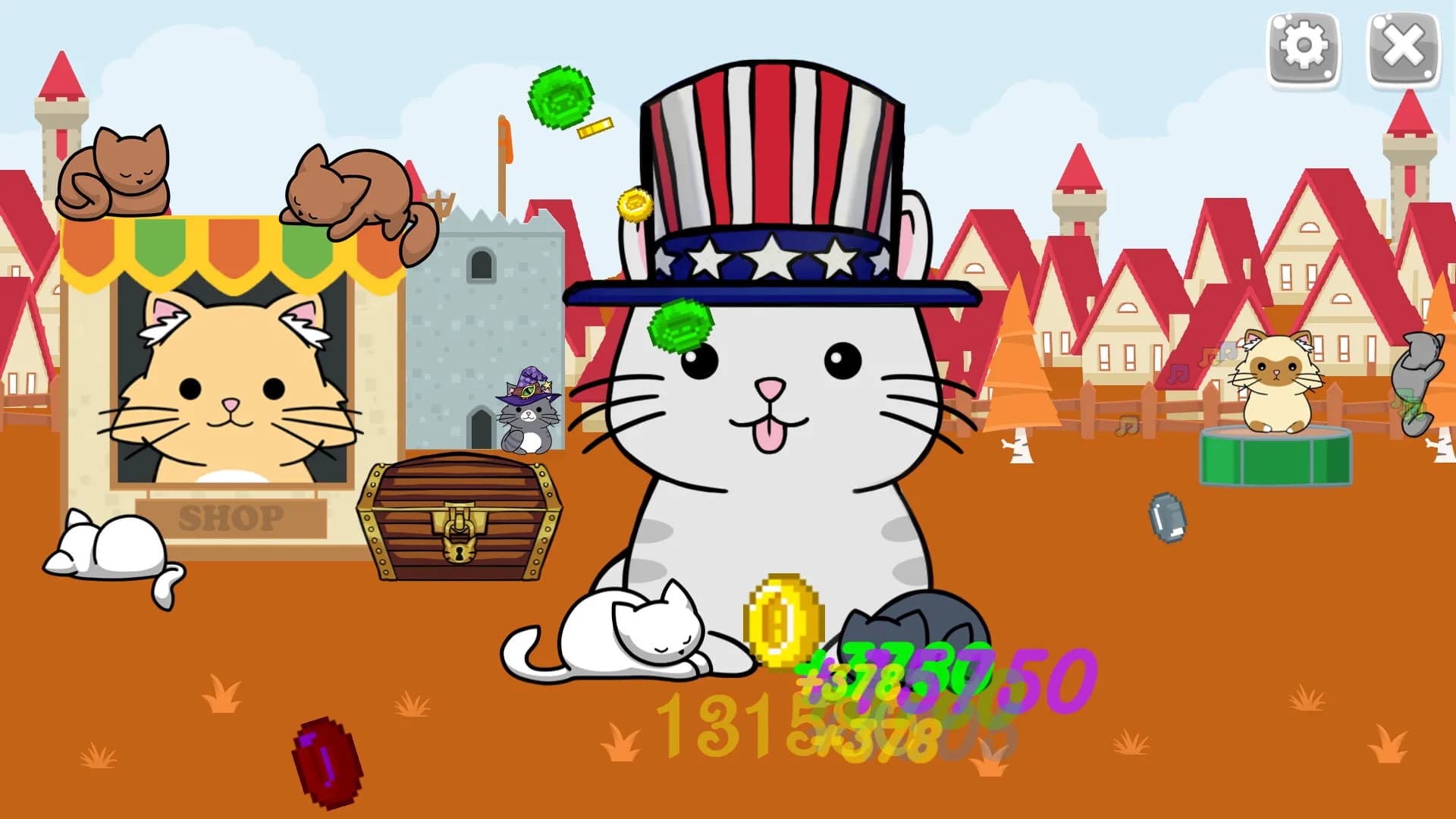 The King Cat Clicker screenshot screenshot 1