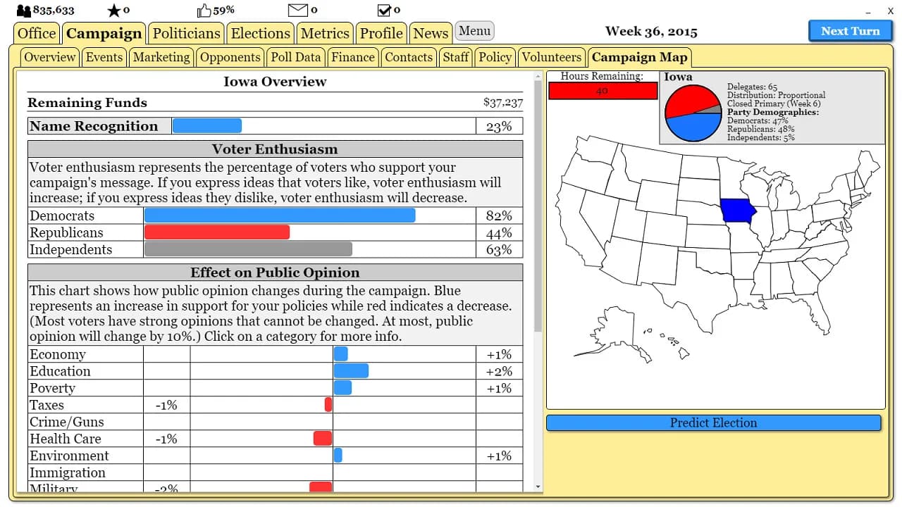 The Political Process screenshot screenshot 0