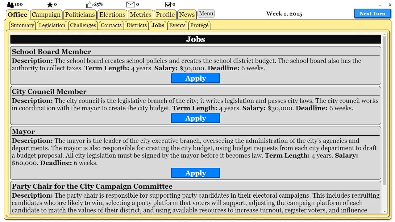 The Political Process screenshot screenshot 14