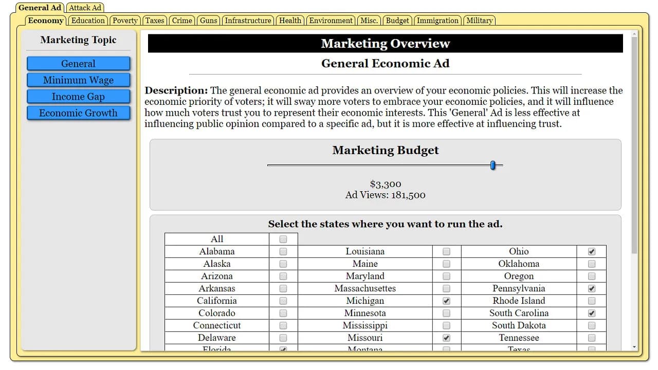The Political Process screenshot screenshot 30