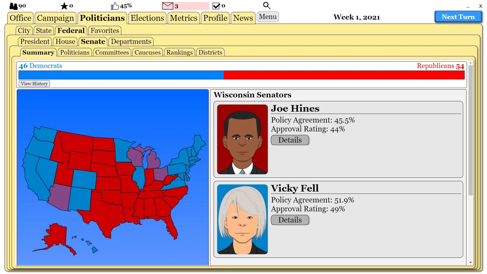 The Political Process screenshot screenshot 39