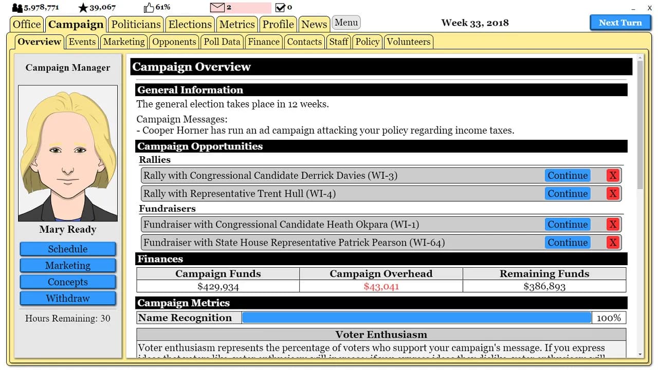 The Political Process screenshot screenshot 51