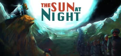the sun at night vertical card thumbnail