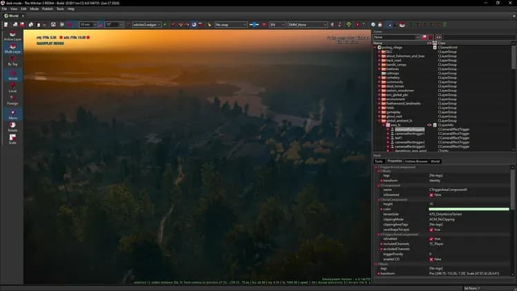 The Witcher 3 REDkit screenshot screenshot 5